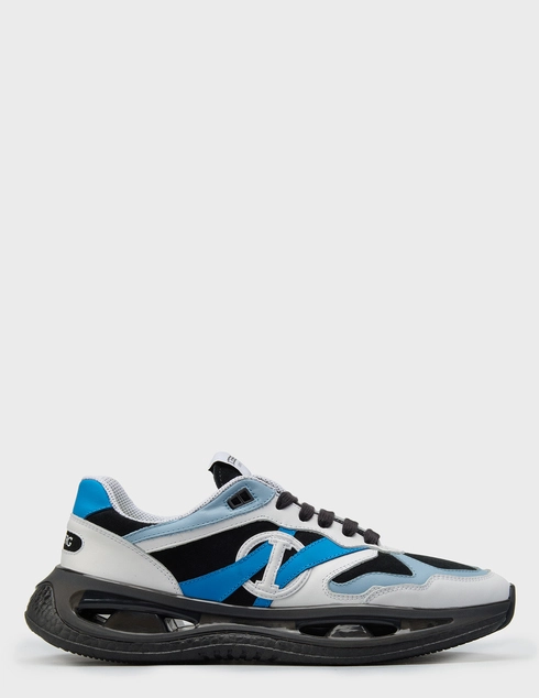 мужские многоцветные кожаные Кроссовки Iceberg 231801_multi - фото-5