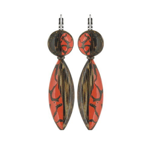 

Серьги, Красный