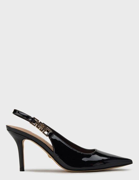 женские черные  Босоножки Guess FLTNS5PAF05_black - фото-5