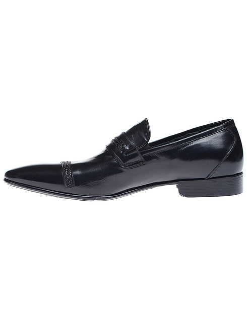 мужские черные Лоферы Mario Bruni 54629_black - фото-2
