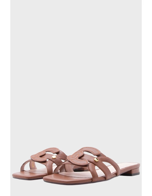 женские коричневые Шлепанцы Coccinelle COCCINELLE_1644 - фото-2