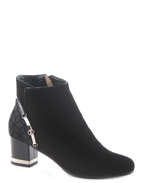 черные Ботильоны Giada Gabrielli 8441camoscio