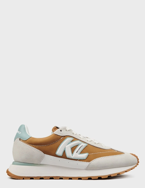 мужские коричневые текстильные Кроссовки Karl Lagerfeld 855040551480-430_brown - фото-5
