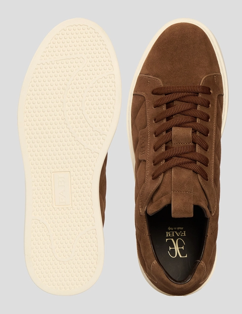 коричневые мужские Кеды Fabi FU0371A-56071_brown 24054 грн