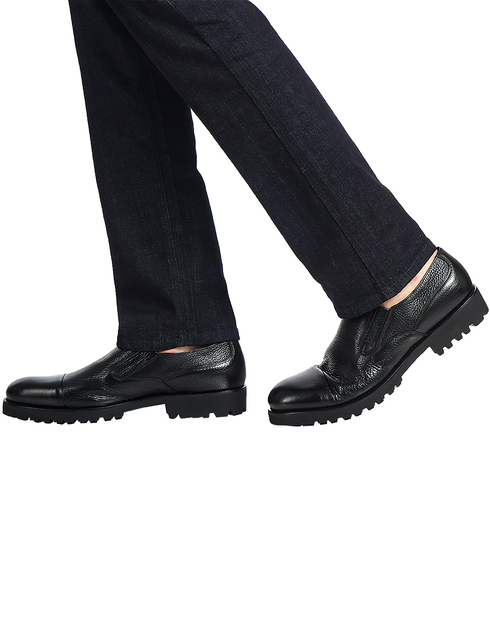 мужские черные Туфли Mario Bruni 60291 - фото-6