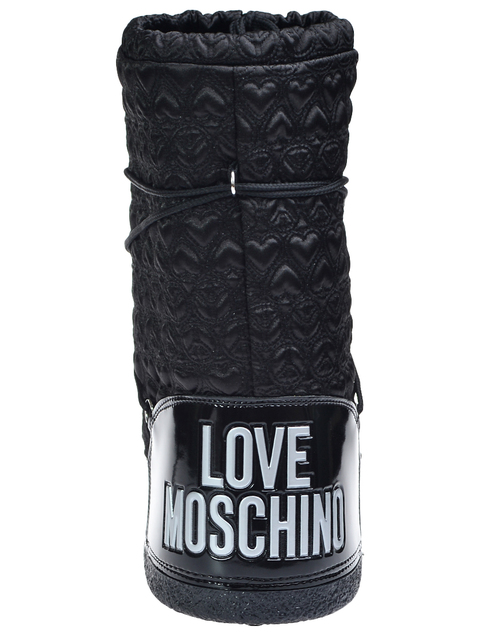женские черные Сапоги Love Moschino AGR-24162-L_black - фото-2
