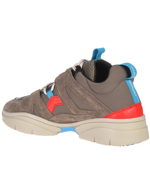 женские бежевые Кроссовки Isabel Marant 0052-18-042-02_beige - фото-2