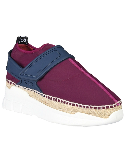 бордовые Кроссовки Kenzo 852-354-55-23_purple