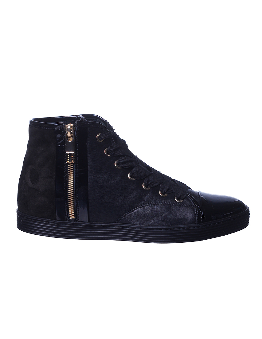 женские черные Сникерсы Bikkembergs BKE107485_black - фото-2