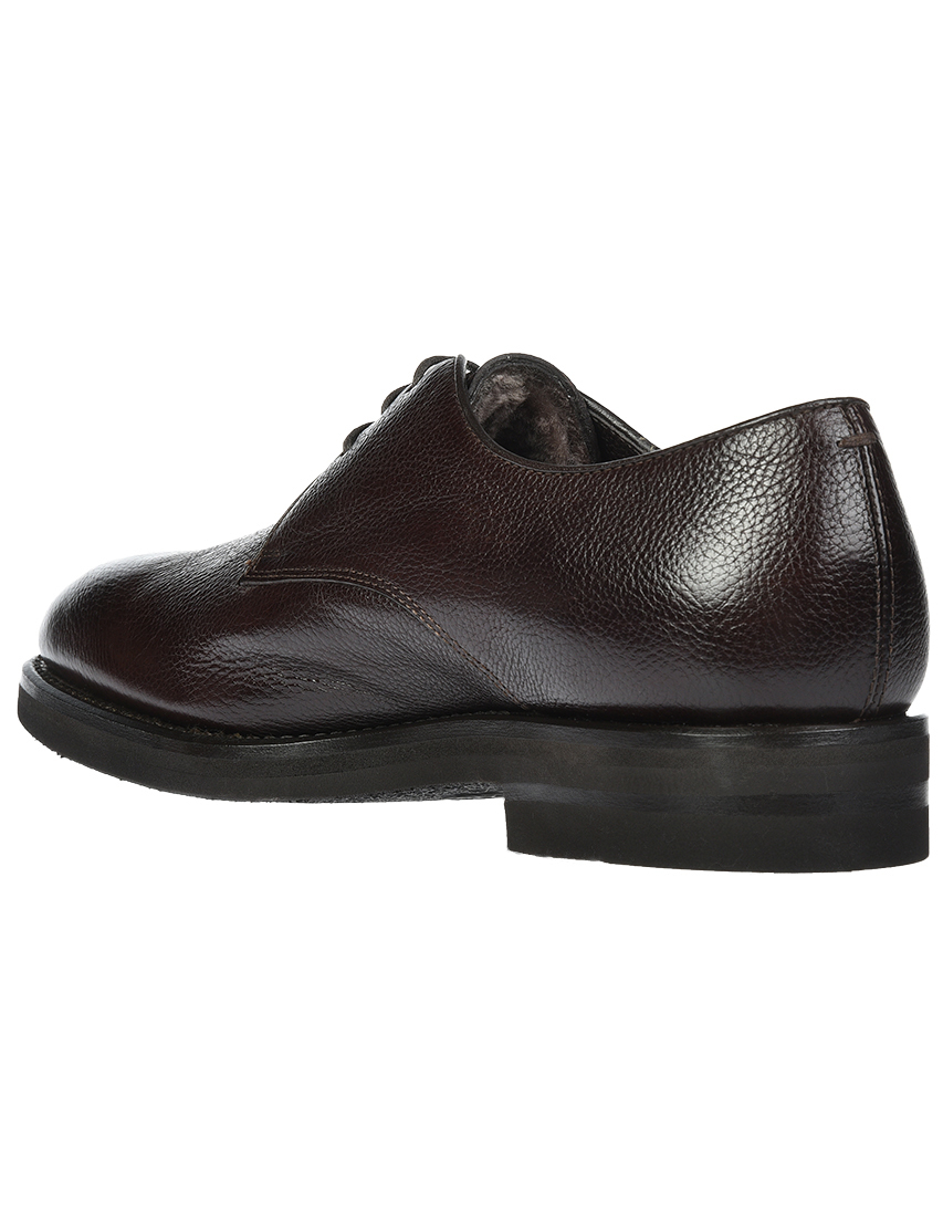 мужские коричневые Дерби Henderson Baracco S58207_brown - фото-2