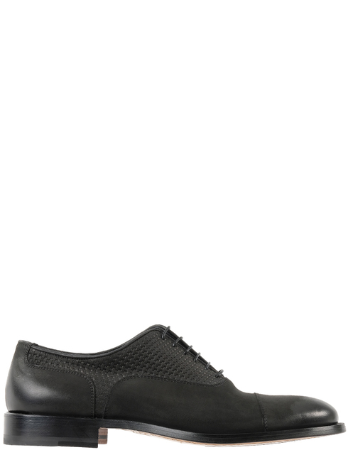 мужские черные Туфли Moreschi 42825 - фото-2