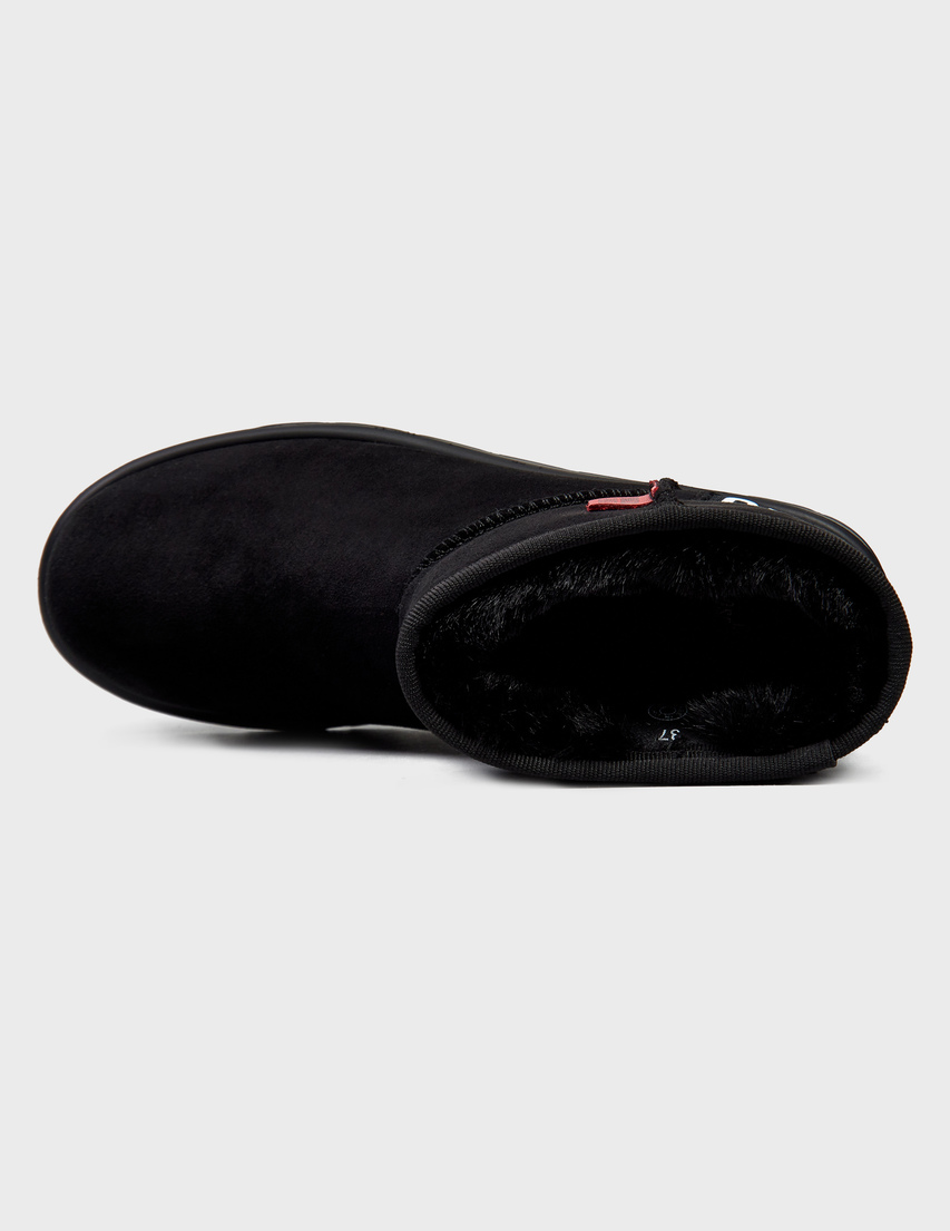 черные женские Угги Love Moschino 24423_black 6592 грн