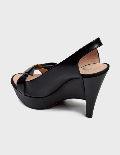 женские черные Босоножки Nina Ricci NR20074-00159-999_black - фото-2