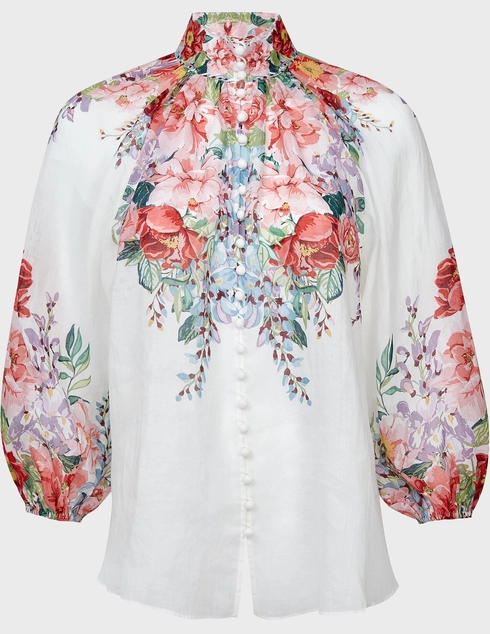 Zimmermann ZIMM-AW20-7267TBTD-floral-pink-ivory-white фото-1