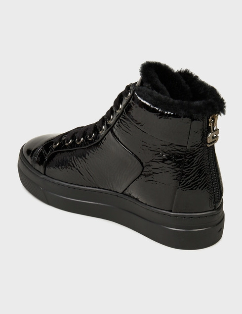 женские черные Кеды Stokton 679-black - фото-2