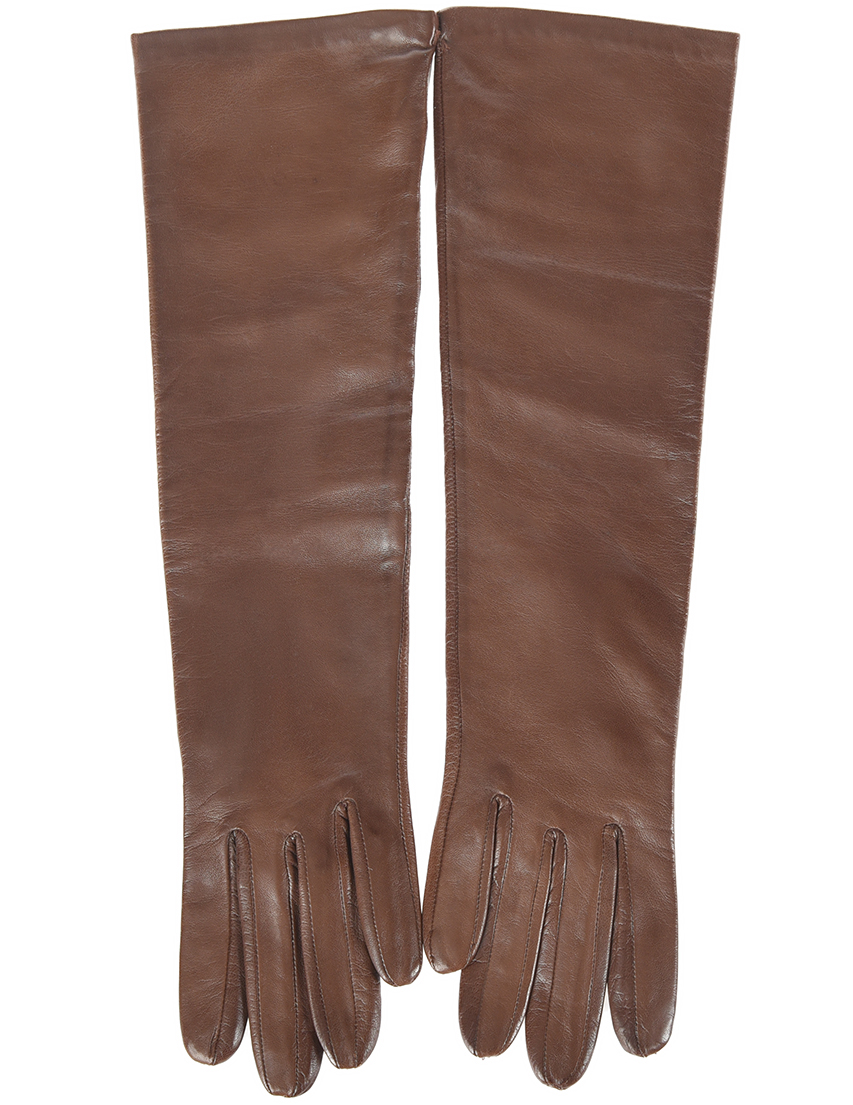 Женские перчатки PAROLA 100-20-К_brown