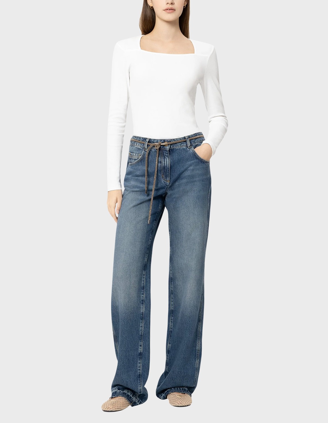 

Джинсы, Голубой