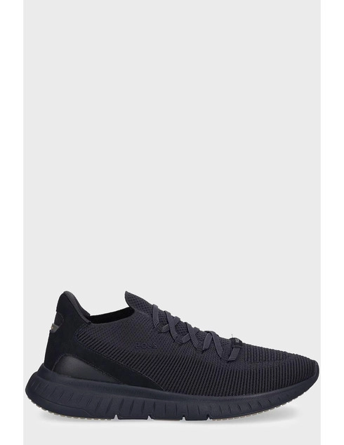 мужские синие текстильные Кроссовки Boss HUGO_BOSS_9547 - фото-5