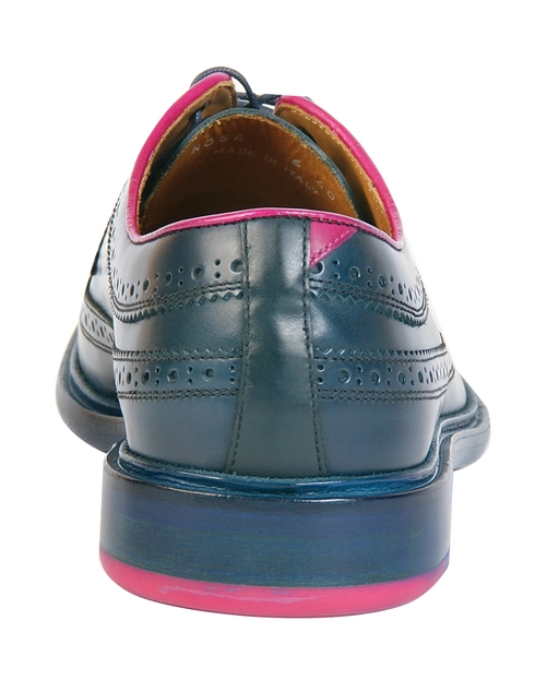 мужские синие Туфли Paul Smith SN054-blue - фото-2