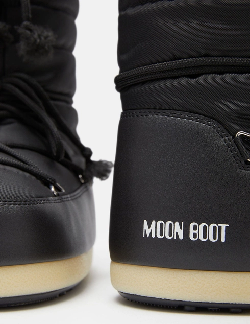 черные женские Полусапоги Moon Boot ws389_black 11193 грн