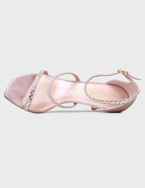 бежевые женские Босоножки Stuart Weitzman SW-SS20-9L53054-SABRINE-pink 7662 грн