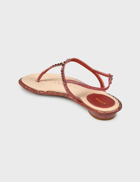женские красные Сандалии Le Silla 562-red - фото-2