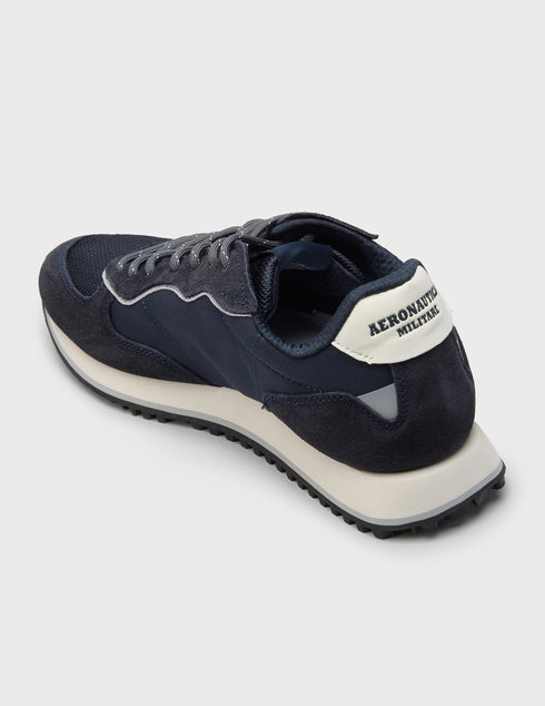 мужские синие Кроссовки Aeronautica Militare 0313-08349_blue - фото-2