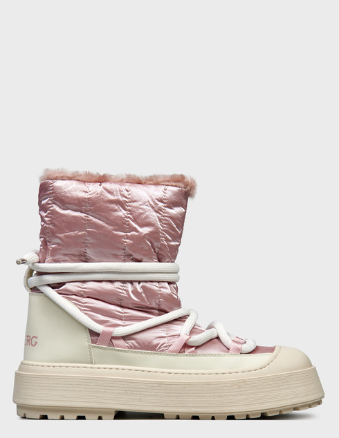 женские розовые текстильные Ботинки Iceberg 2062-Gom-R-roza_pink - фото-5
