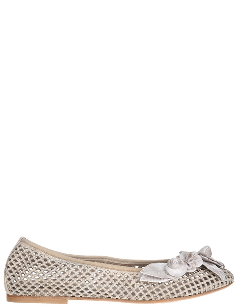женские бежевые кожаные Балетки Fru.It 4628_beige - фото-5