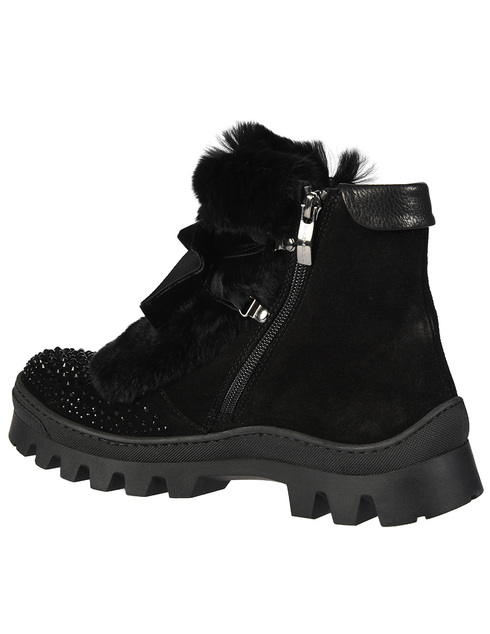 женские черные Ботинки Marzetti AGR-7839-black - фото-2