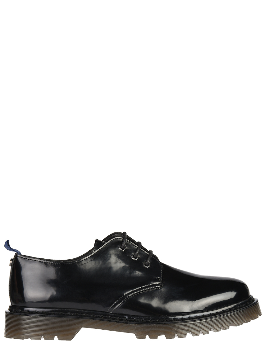 мужские черные Дерби Trussardi 77A001259Y099999-K299 - фото-2