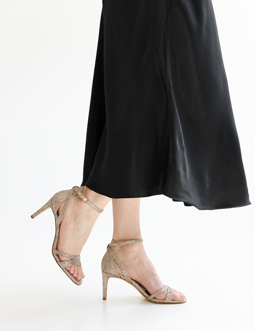 золотые Босоножки Michael Kors ws090_gold размер - 37