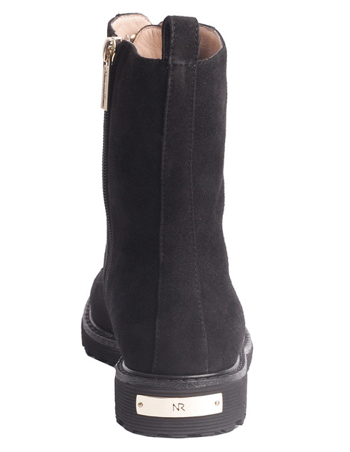 женские черные Ботинки Nocturne Rose Gf R14507z-black - фото-2