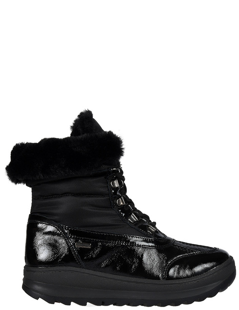 женские черные лакированные Ботинки Imac 83539-black - фото-5