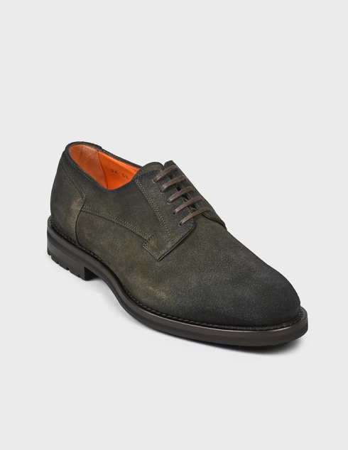 зеленые Дерби Santoni SMCCO17334JQ2EPMSV51-green