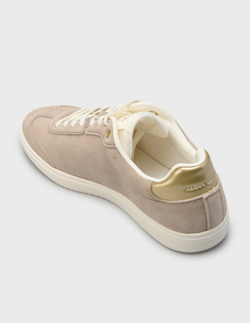 женские бежевые Кеды Armani Exchange AGR-XW002791AF23058-MZ285 - фото-2