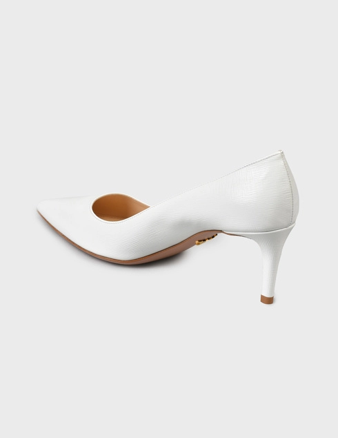 женские белые Туфли Prada 9005-white - фото-2