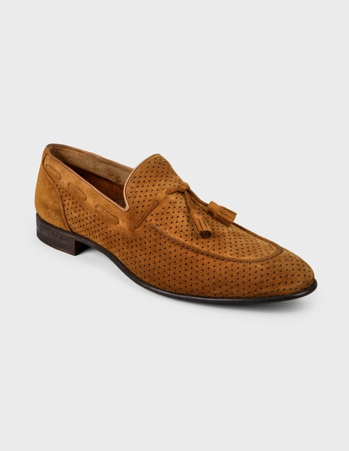 коричневые Лоферы Brecos S7561-MUSTARD-brown