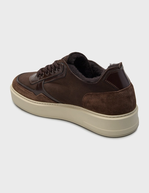 мужские коричневые Кеды Baldinini U6B221A1CRHO-3025_brown - фото-2