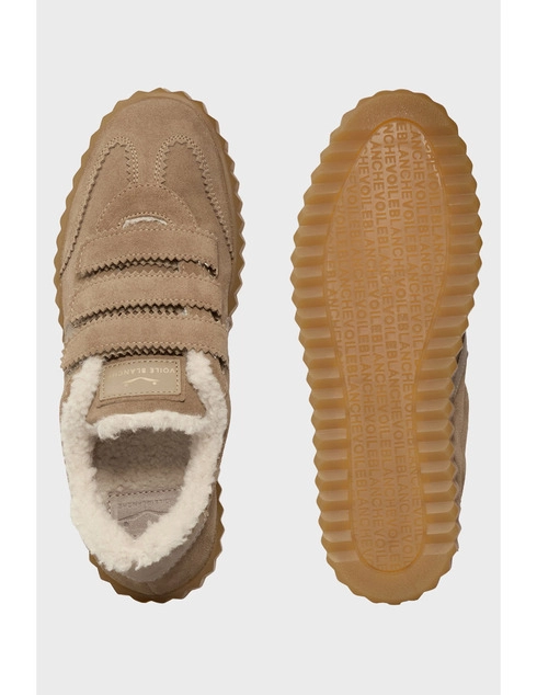 бежевые женские Кеды Voile Blanche AGR-VOILE_BLANCHE_128 10468 грн