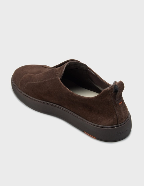 мужские коричневые Кеды Santoni MBGT21995-T50_brown - фото-2