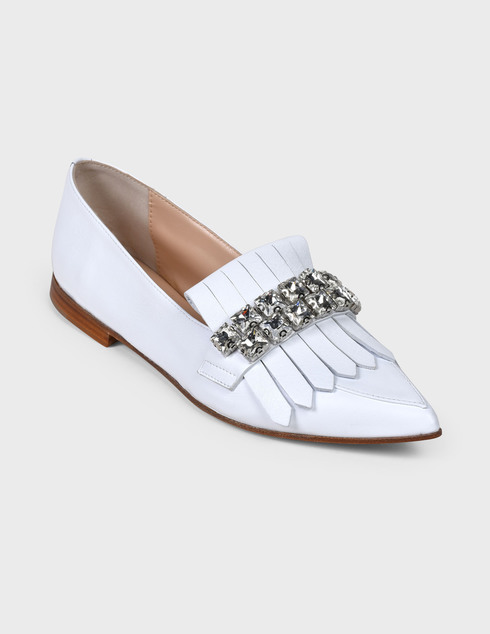 белые Туфли Casadei 185-white