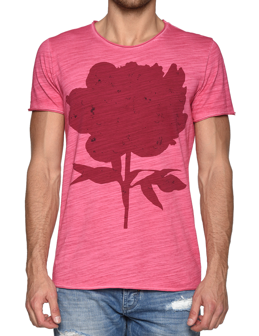 Мужская футболка ANTONY MORATO KS01265FA1001525042_pink