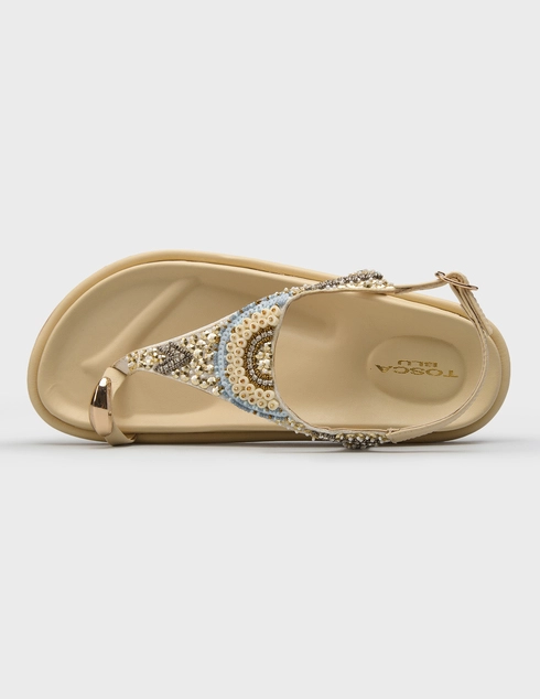 бежевые женские Сандалии Tosca Blu SS2632-S325-C05_beige 8195 грн