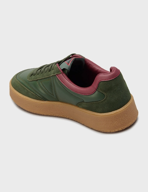 мужские зеленые Кеды Guess FMFMOHLEA12-_green - фото-2