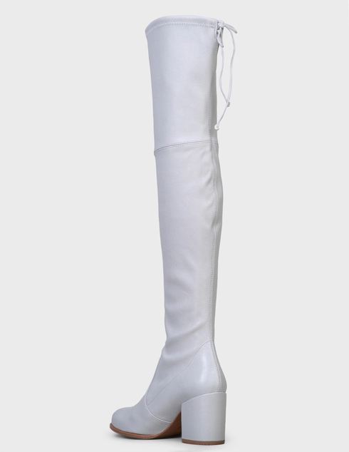 женские серые Ботфорты Stuart Weitzman SW-AW20-S3356-TIELAND-gray - фото-2