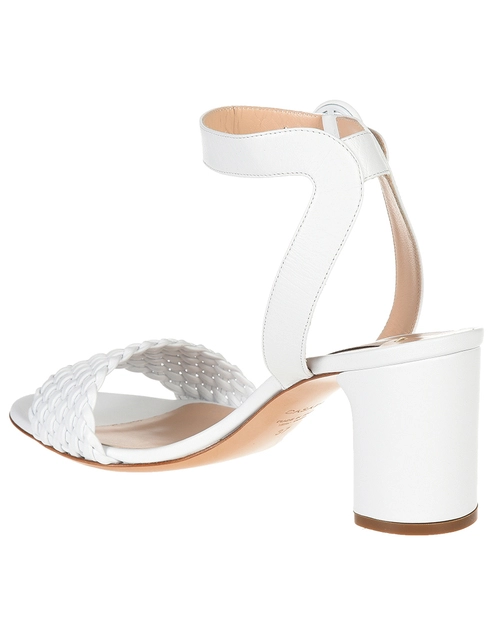 женские белые Босоножки Casadei AGR-1L306_white - фото-2