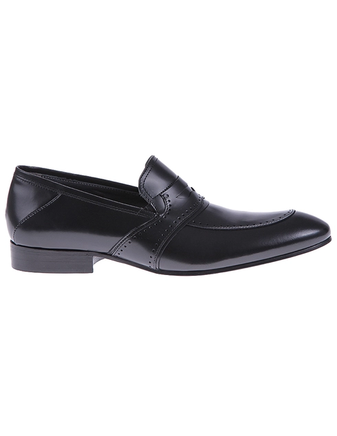 мужские черные Лоферы Giovanni Conti 3427-01_black - фото-2