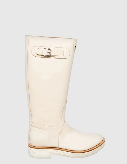 бежевые Сапоги Brunello Cucinelli 130818-white размер - 39