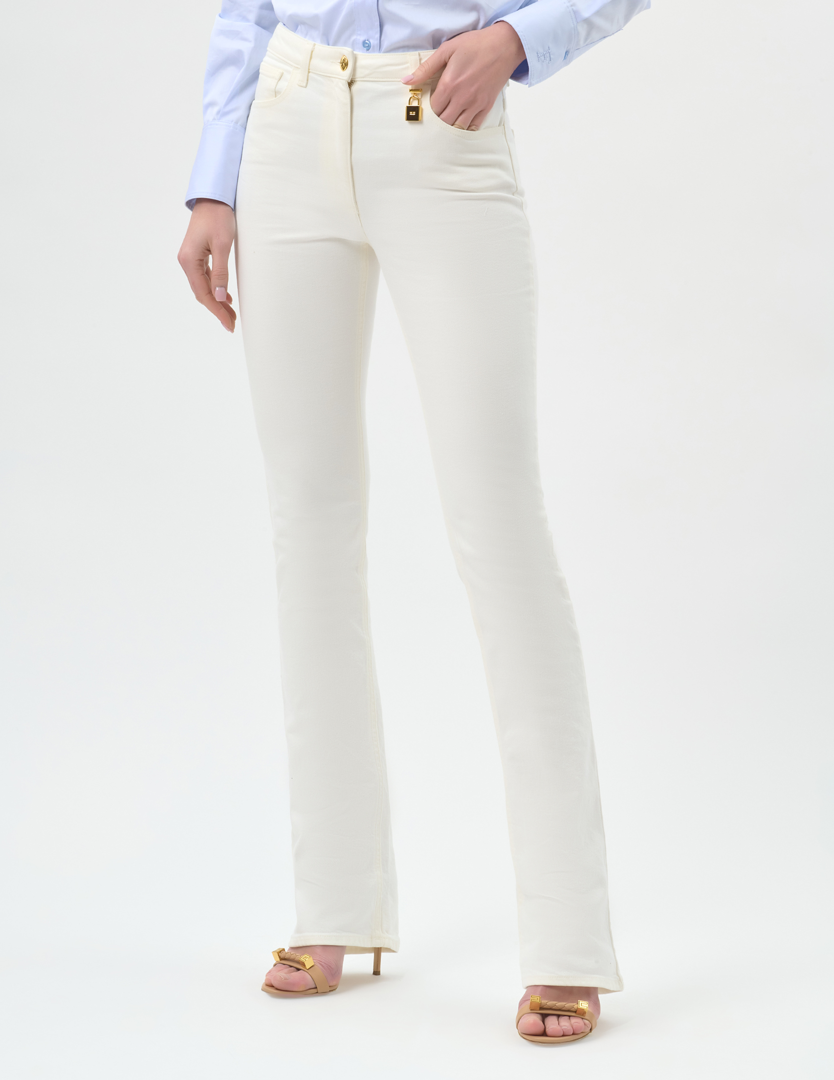 

Джинсы, Белый